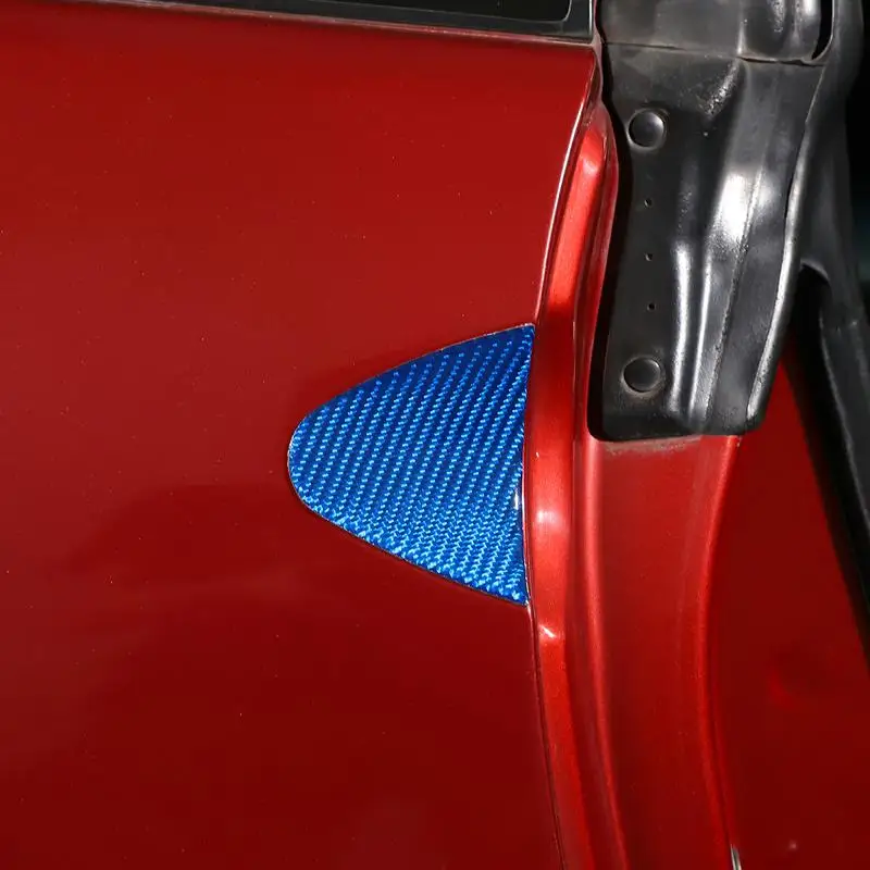 

For Mitsubishi Eclipse 2006 2007 2008 2009 2010 2011 Soft Carbon Fiber Car Door Handle Bowl Cover Trims sticker Car Accessories