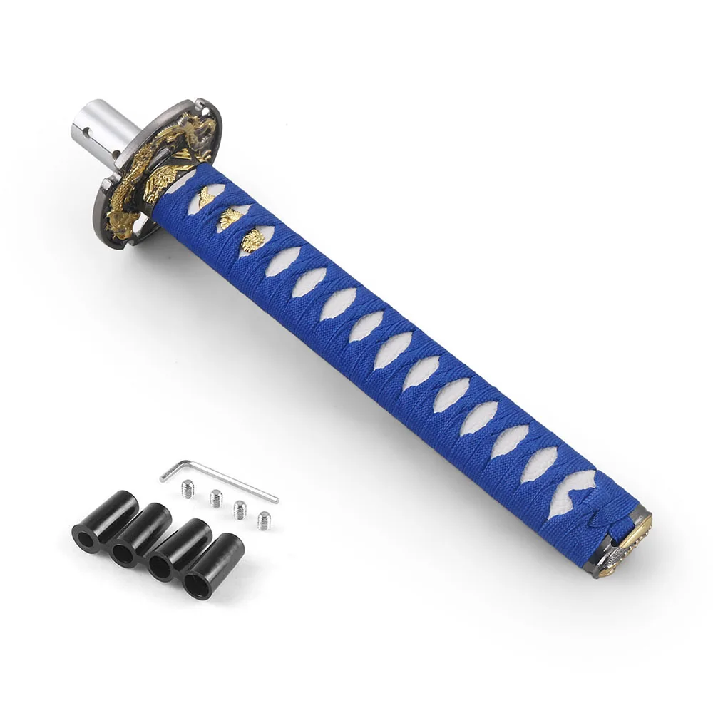 

Универсальный 150 мм/200 мм/260 мм JDM самурайский меч-Катана ручка переключения передач с адаптерами ручка переключения передач