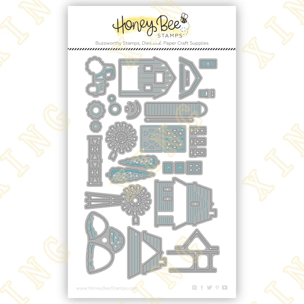

New for 2023 Arrival On the Farm Metal Cutting Die Scrapbook Embossed Paper Card Album Craft Template Cut Die Stencils