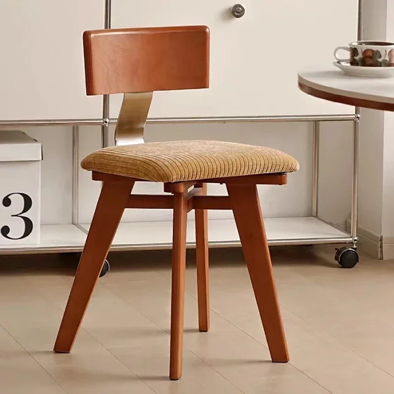 Wabi-sabi Wind Мебель для гостиной Сиденье Advanced Sense Французский ретро обеденный стул