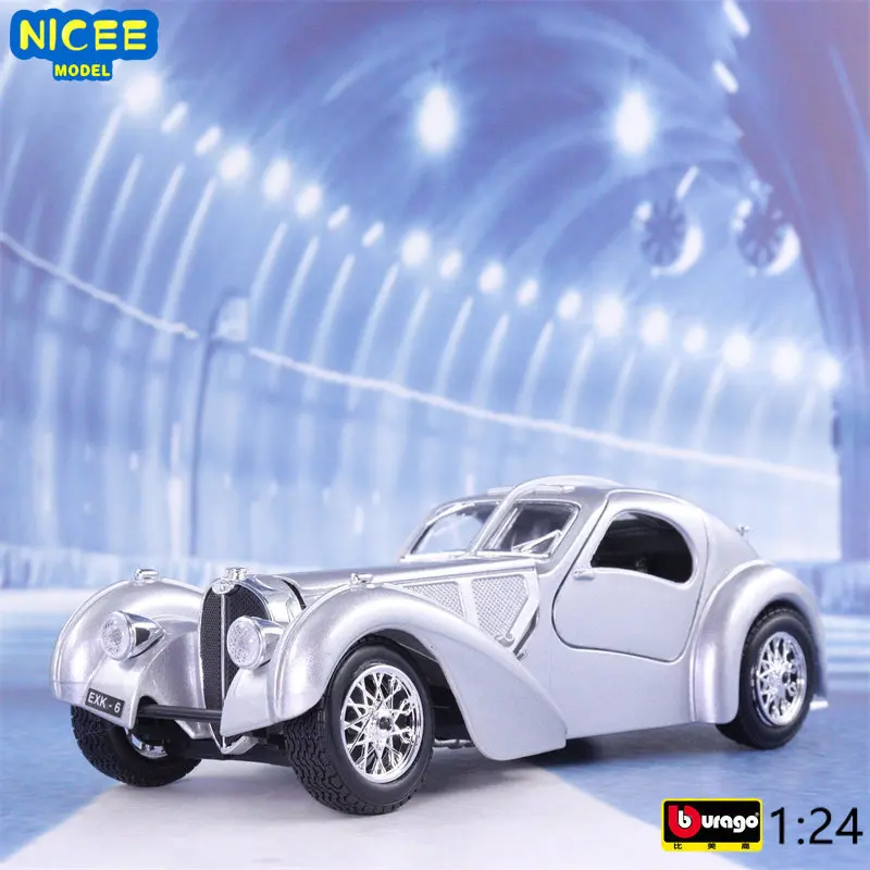 

Модель автомобиля Bugatti Atlantic Bburago, 1:24, 1936, из сплава
