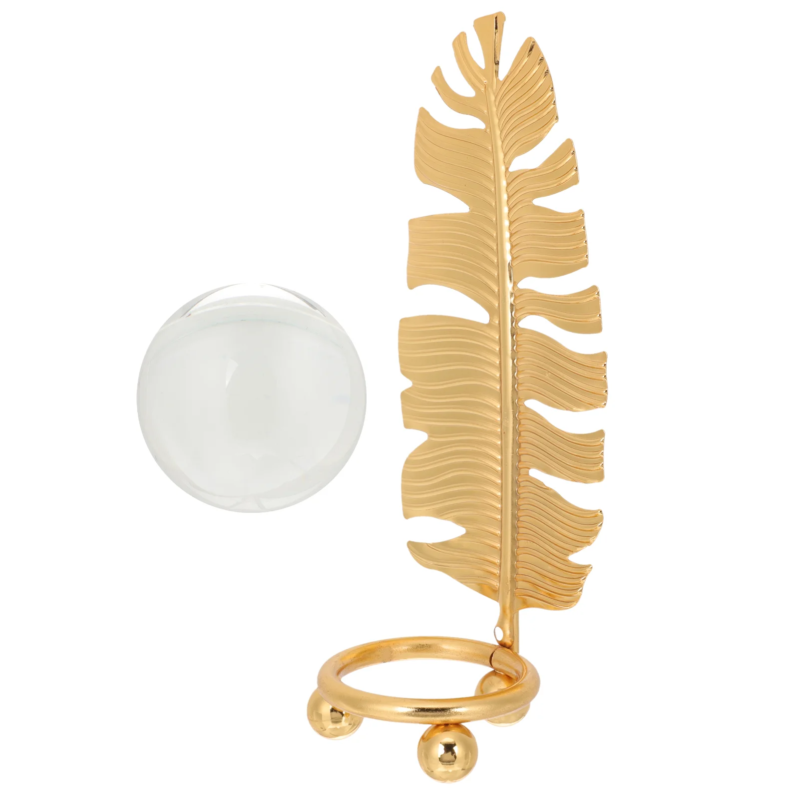 

Show Rack Dinner Table Decor Decoration Ornament Office Sphere Display Tabletop White Desktop
