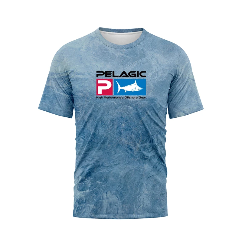 

Одежда для рыбалки PELAGIC, Мужские дышащие топы с УФ-защитой, летняя одежда для рыбалки, Camiseta De Pesca