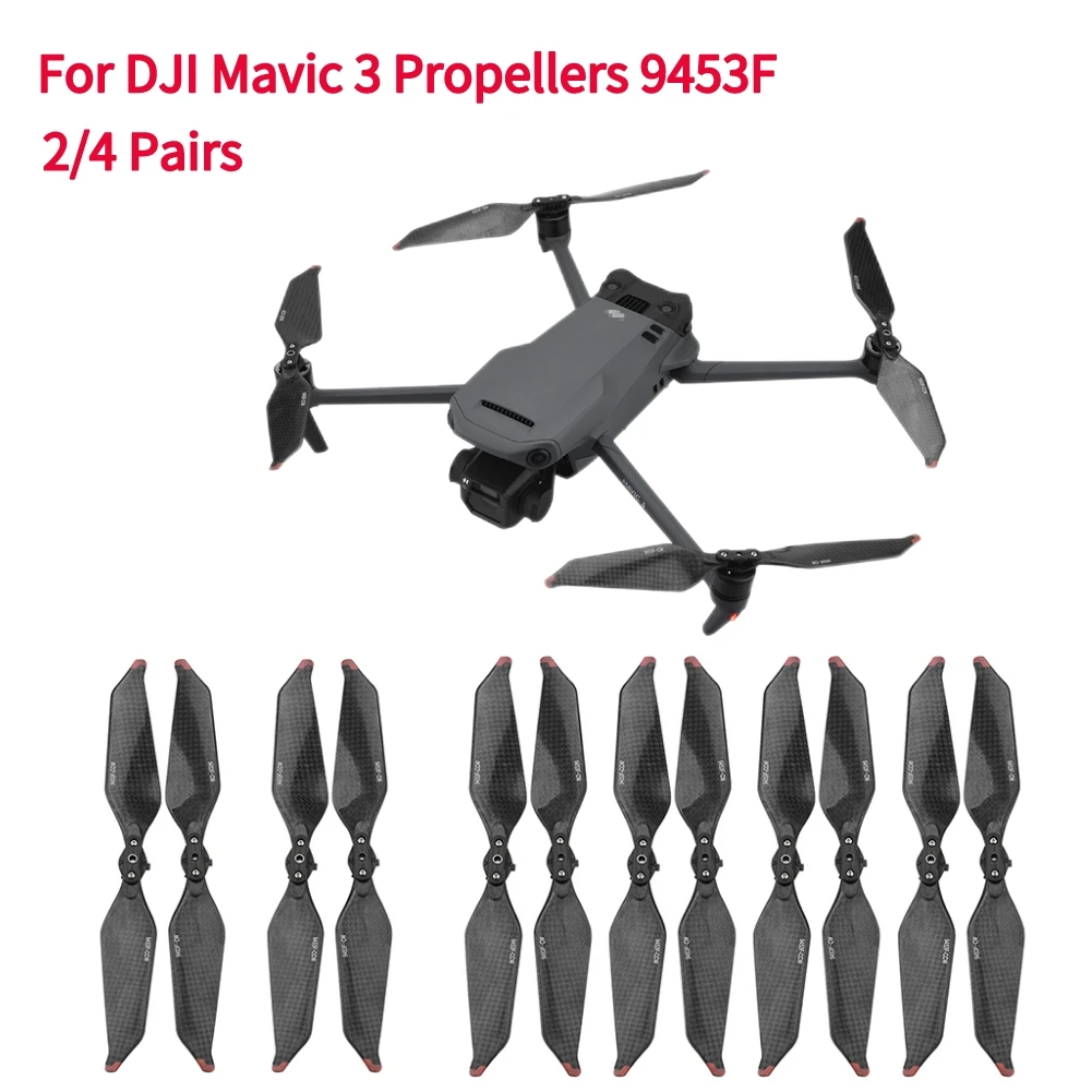 

Быстросъемные пропеллеры для дрона DJI Mavic 3, быстросъемные пропеллеры 9453F 2-blade Props Paddle Веер-крыло, 2/4 пар