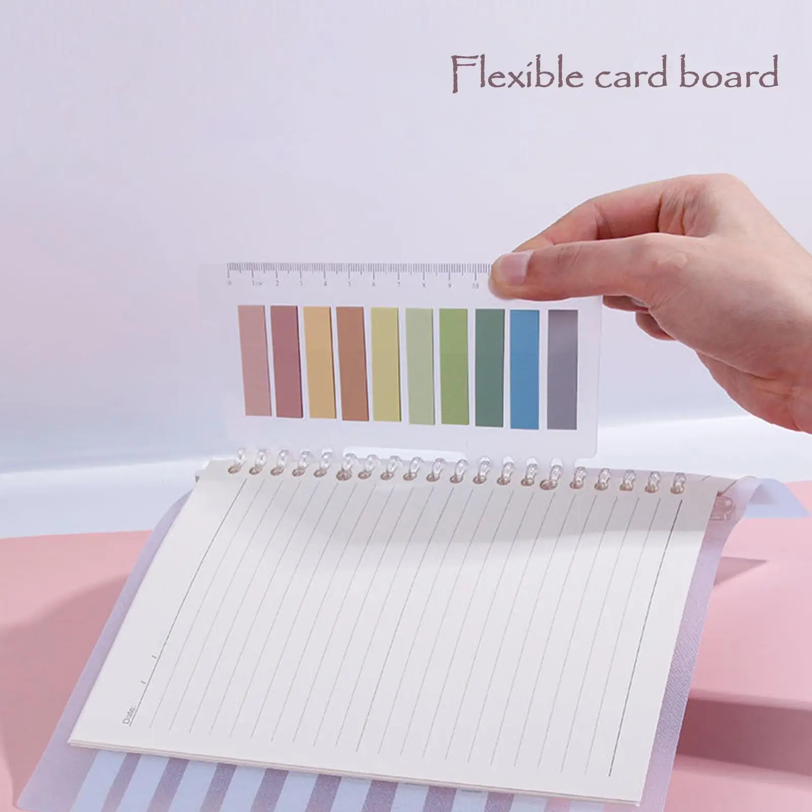 

200Sheets Morandi Color Page Markers Sticky Index Tabs Stickers Sticky Office Notes School Kawaii Bookmark Supply PET Stati F4G6