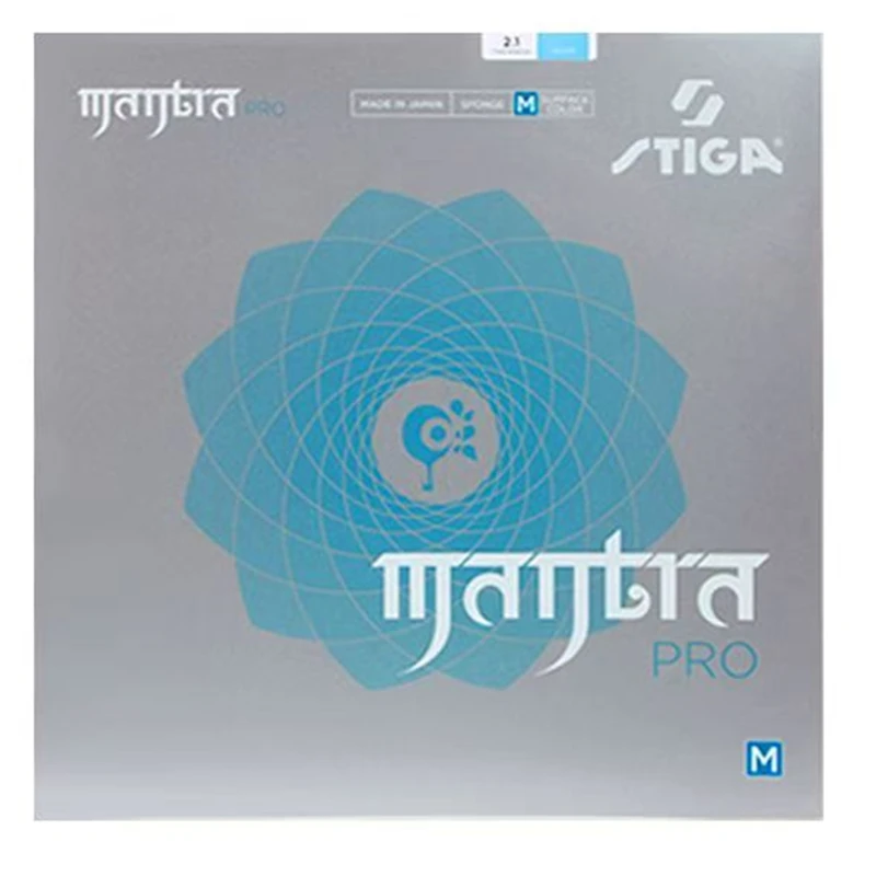 STIGA MANTRA PRO M/H цветной резиновый коврик для настольного тенниса японская