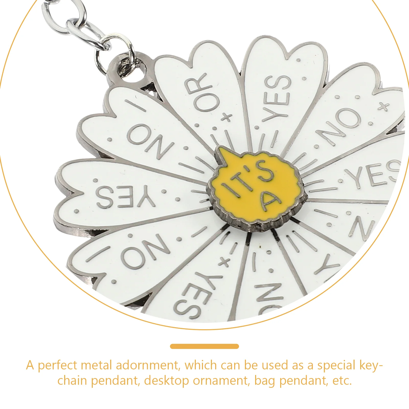 5 Count Decision Roulette Unique Keychains Metal Ring Wallet Pendant Charms Ocean Trim Exquisite Car Keyring Handbag