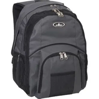 Everest Unisex Laptop Computer Backpack, Black