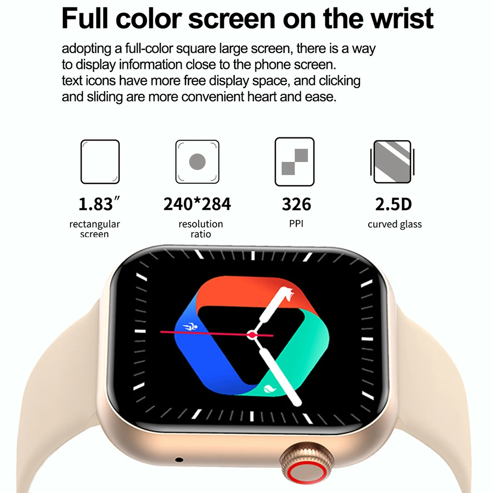 Экг +PPG 1 81 дюйма Bluetooth Call Smartwatch мужчины поддерживают 120 спортивных GPS фитнес треков