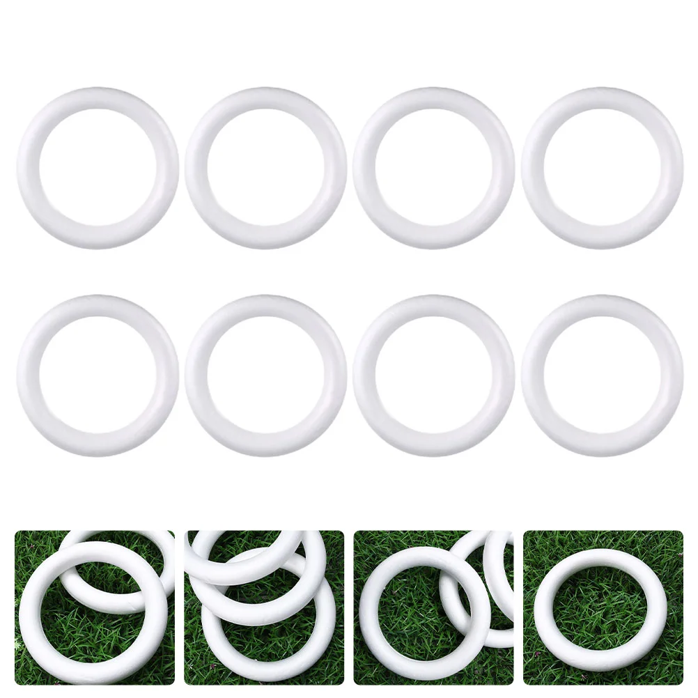 

Foam Wreath Ring Rings Styrofoam Polystyrene Craft Floral White Circles Diy Round Forms Circle Form Shape Garland Shapes Frame