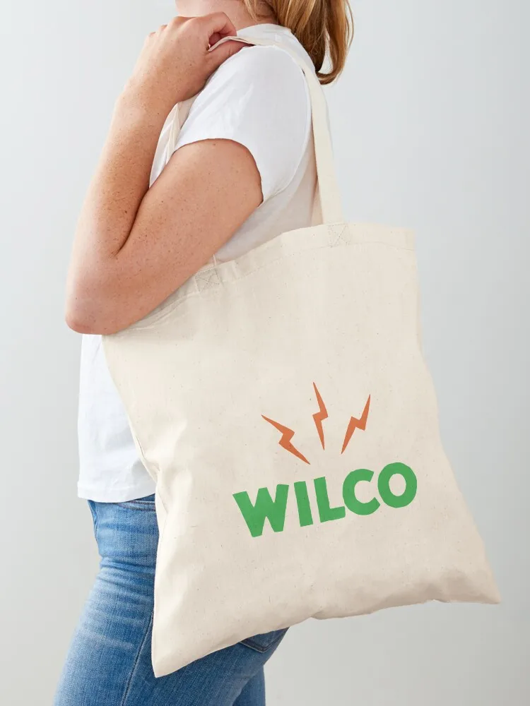 Wilco Band Tote Bag многоразовая сумка для покупок холщовая большая
