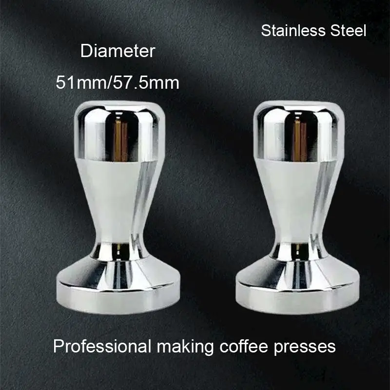 

Premium Stainless Steel Coffee Powder Press with Ergonomic Wooden Handle - Experience the Perfect Brew