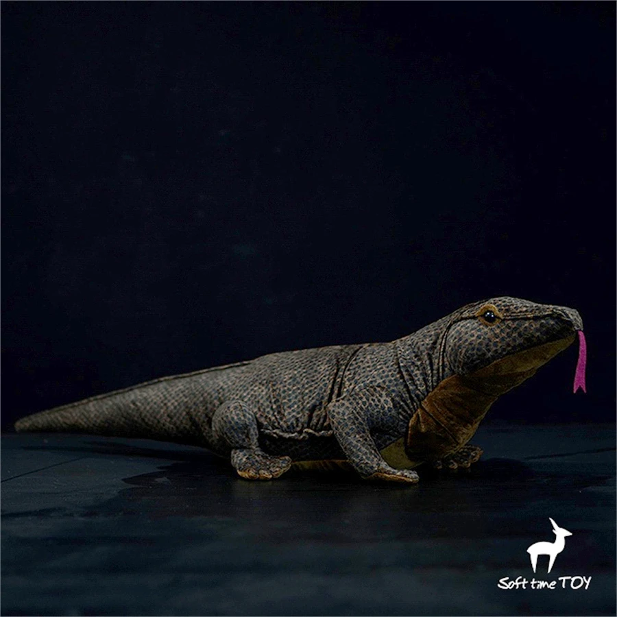 Komodo Дракон высокой точности аниме милая плюшевая Игуана ящерица плюшевые игрушки Реалистичные животные имитация Мягкая кукла Kawai игрушка