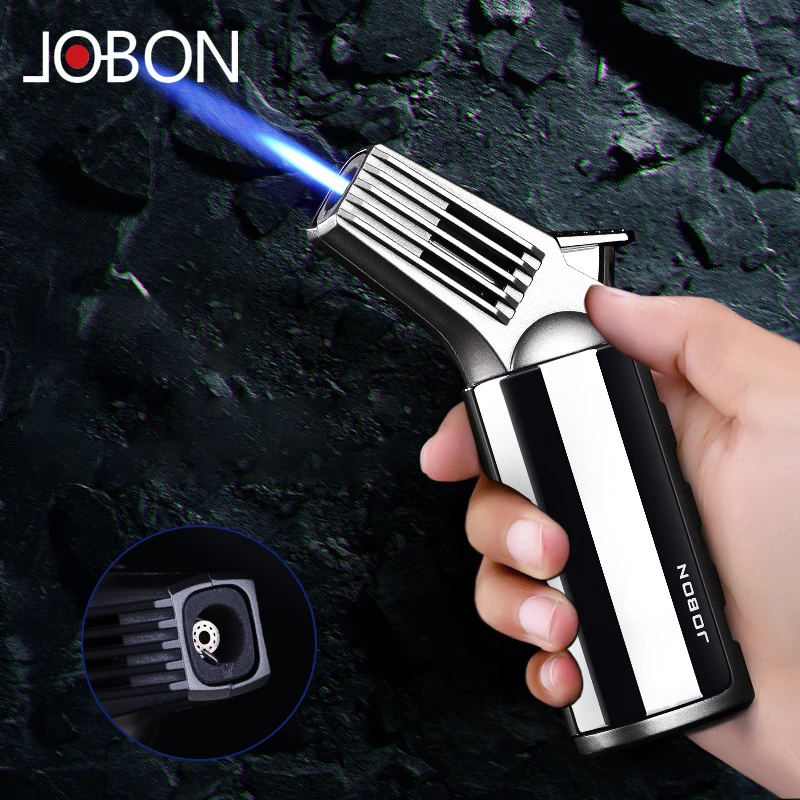 

Ветрозащитный факел JOBON, быстрое зажигание с прямым газом и высокой температурой, зажигалка для сигар
