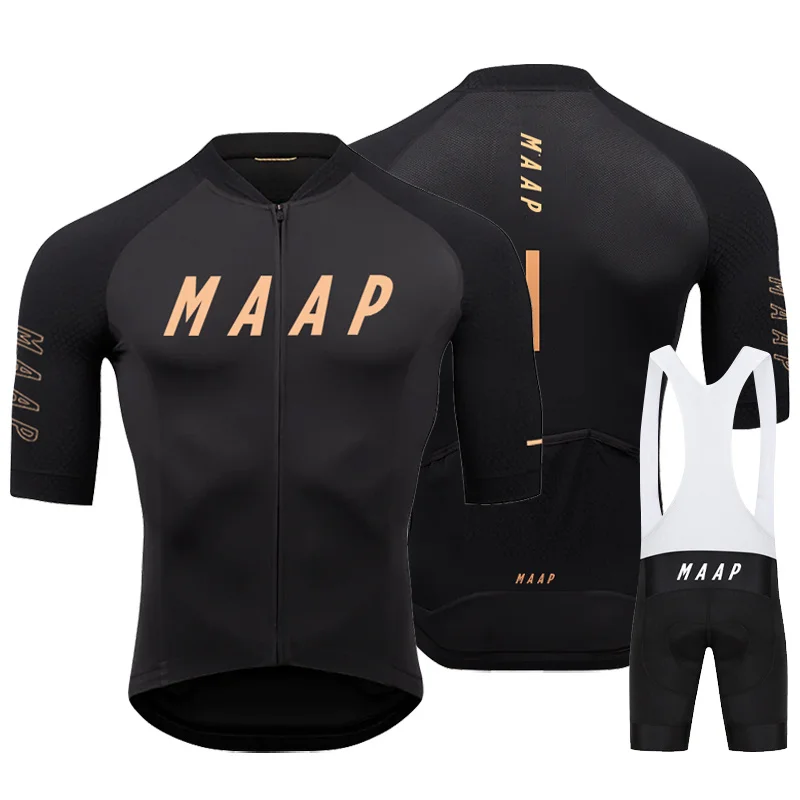 

MAAP 2023 Летняя мужская одежда с коротким рукавом для профессиональной езды на велосипеде тонкая велосипедная одежда Удобная дышащая одежда