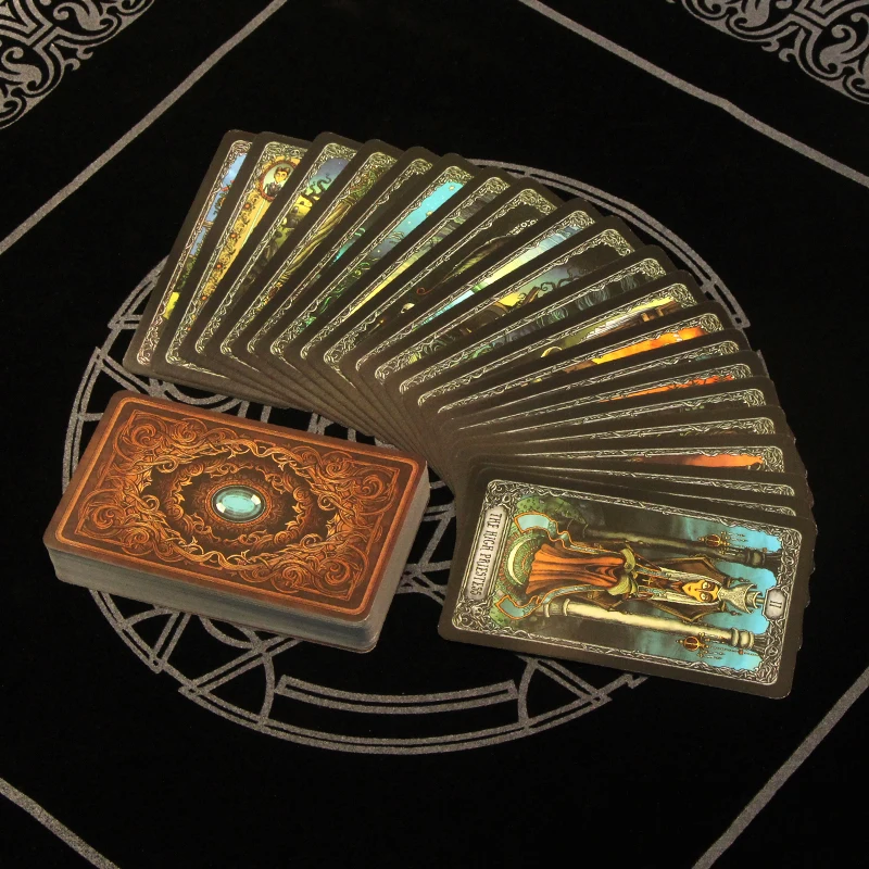 2022 New Arrive Interactive Desktop Tarot With Guidebook Table Game Deck Entertainment Playing Card Board Gift |