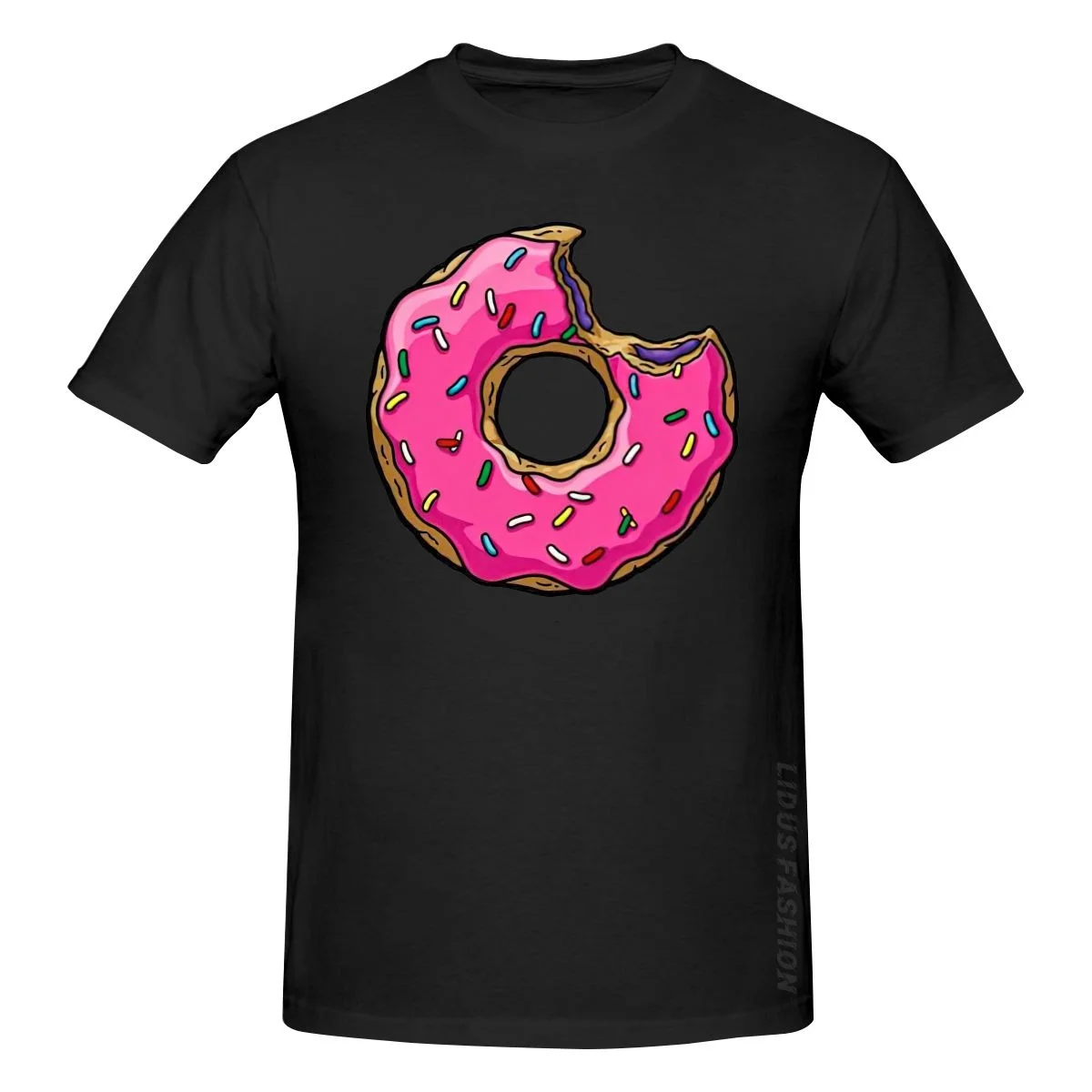 

New Donut Donut Homer Yellow Sprinkles Lisa Marge Bart Maggie T Shirt Clothing Graphics Tshirt Short Sleeve Sweatshirt Tee