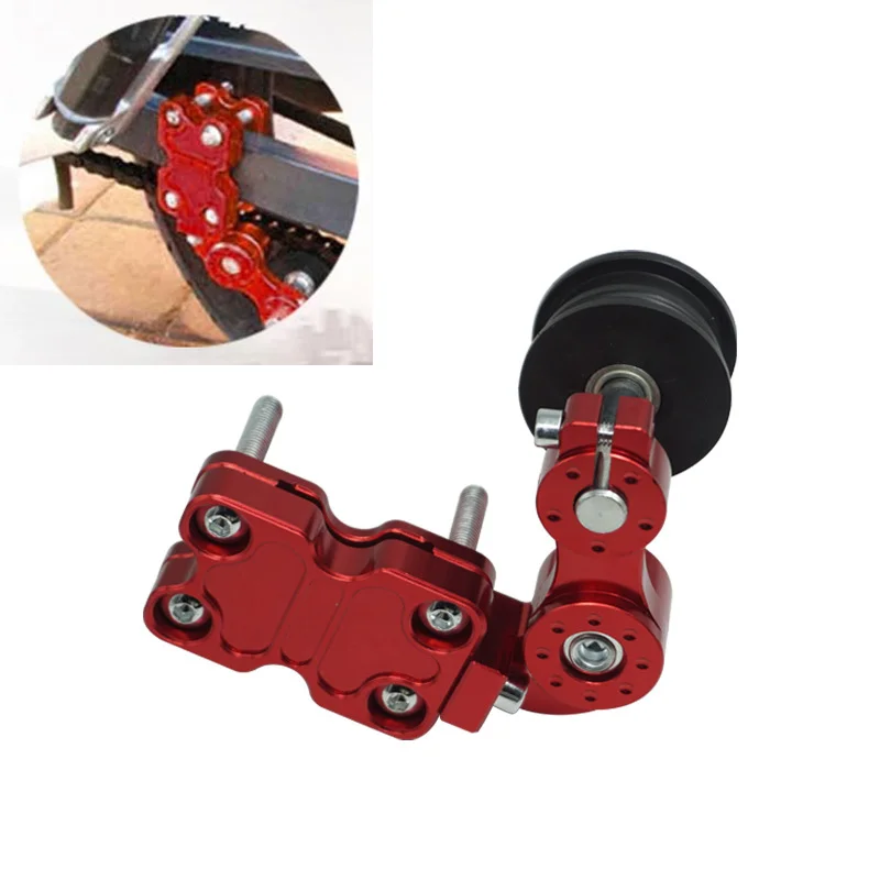 

Motorcycle Chain Roller Tensioner Portable Compact Universal Chain Roller Tensioner Chain Adjuster Tensioner Chain Adjuster