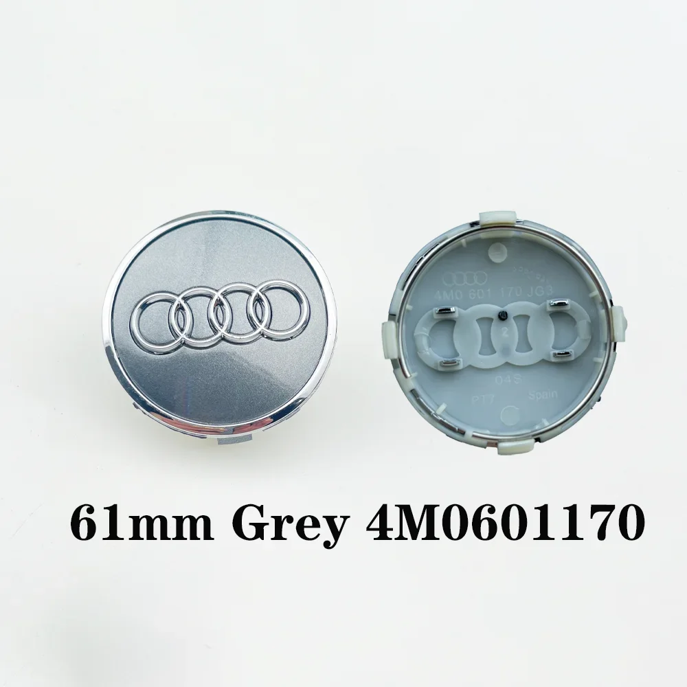 Фото 4 шт., защитное кольцо с логотипом в ступицы колеса автомобиля для Audi A3 A4 A5 A6 A7 B5 B6 C5 C6 8P 8V 8L Q2 Q3 Q5 Q8 TT RS3 RS4 №5