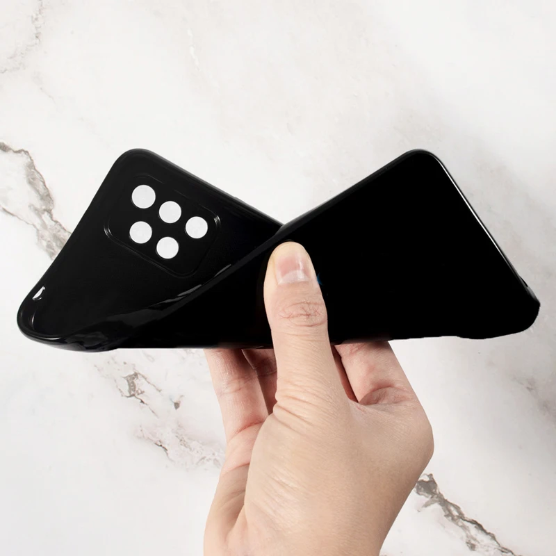 Закаленное стекло 2 в 1 для UMIDIGI A13 Pro Max 5G силиконовый прозрачный чехол телефона