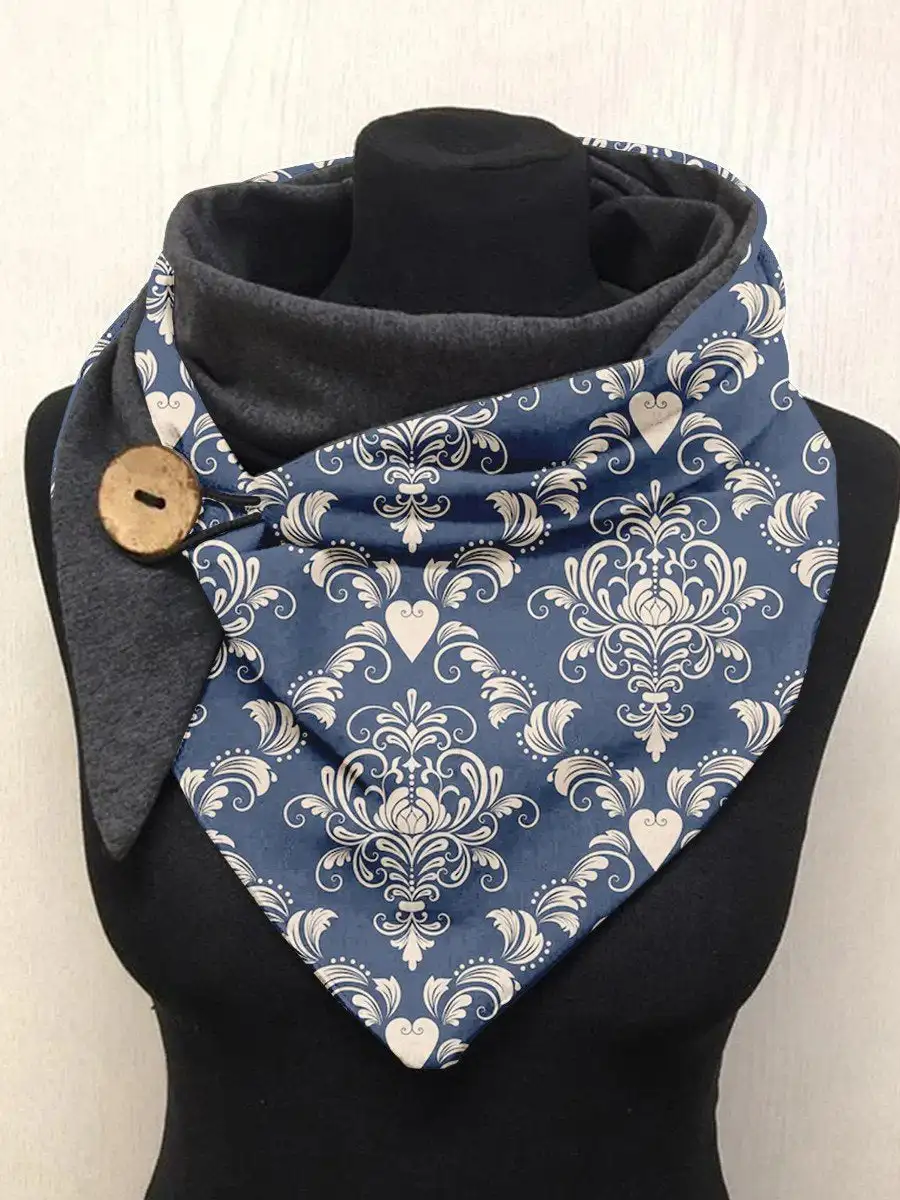 

Повседневный Шарф с этническим принтом