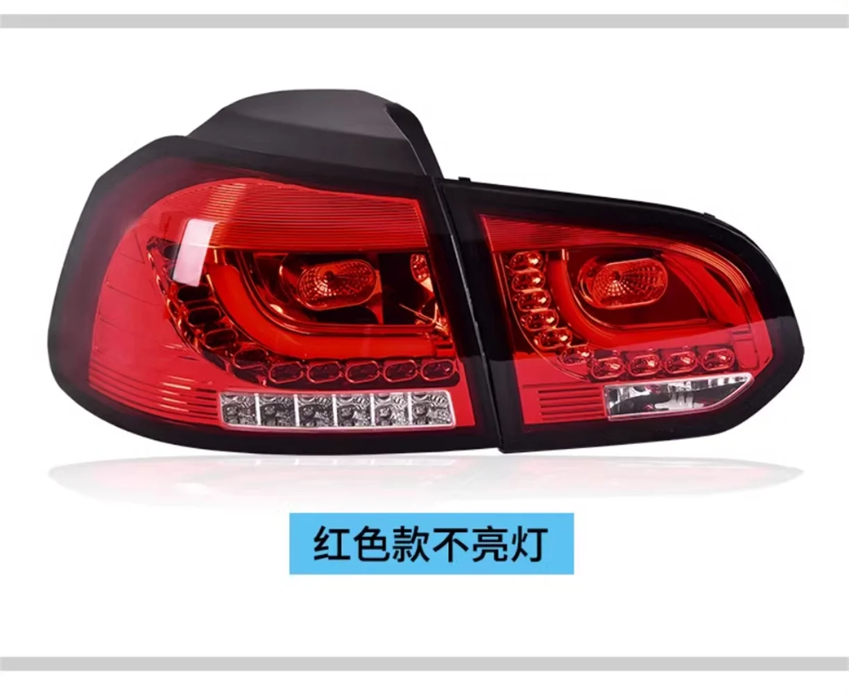Автомобильный светодиодный задний фонарь в сборе для 10-12 Volkswagen golf 6 поворотный