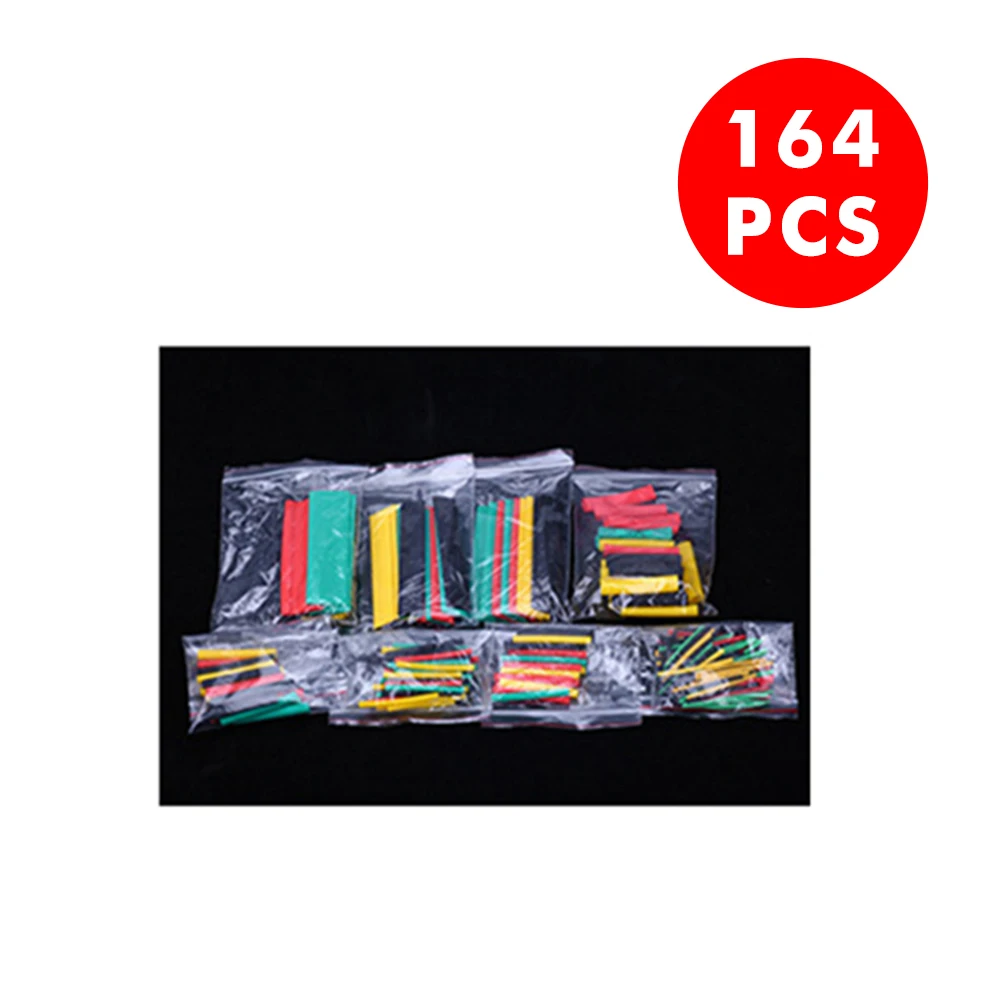 

140pcs Heat Shrink Tube Assorted Kit Insulation Waterproof Shrinkage 2:1 Electrical Connection Electrical Wire Cable Sleeving