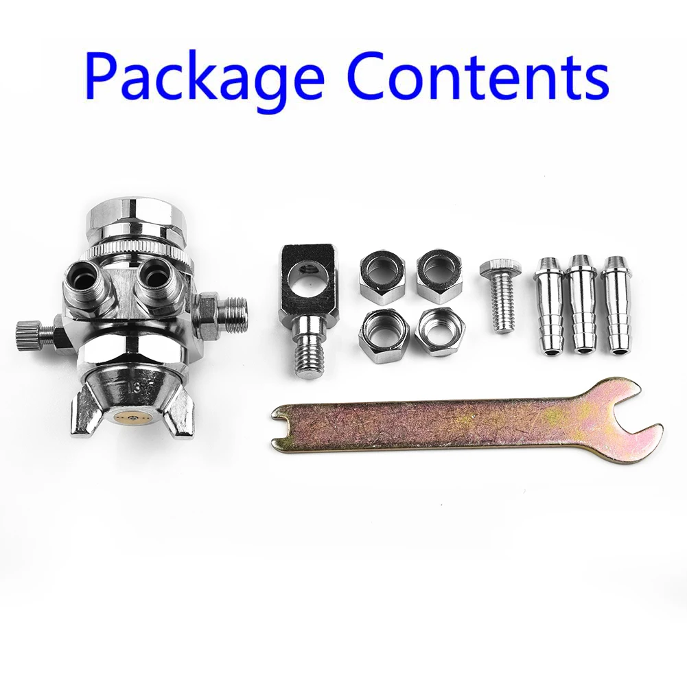 

ST-6 Paint Sprayer Tool Stainless Steel + Aluminum + Copper 0.5/1/1.3/1.5/2.0mm Nozzle