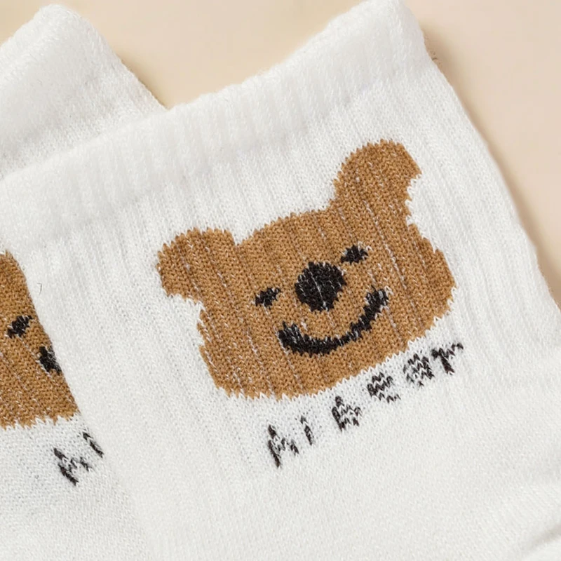 Женские милые белые носки чулочно-носочные изделия удобные короткие модные