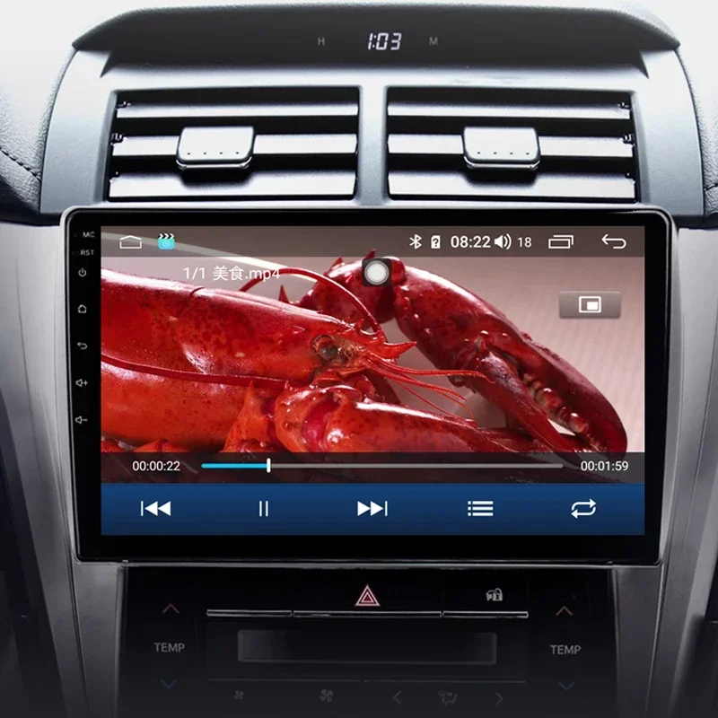 Idoing 10 2-дюймовый автомобильный стерео радиоплеер Android для Toyota Camry 7 XV 50 55 2014