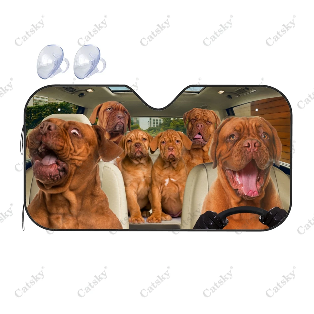 Автомобильный солнцезащитный козырек Dogue deбордо декоративный подарок для