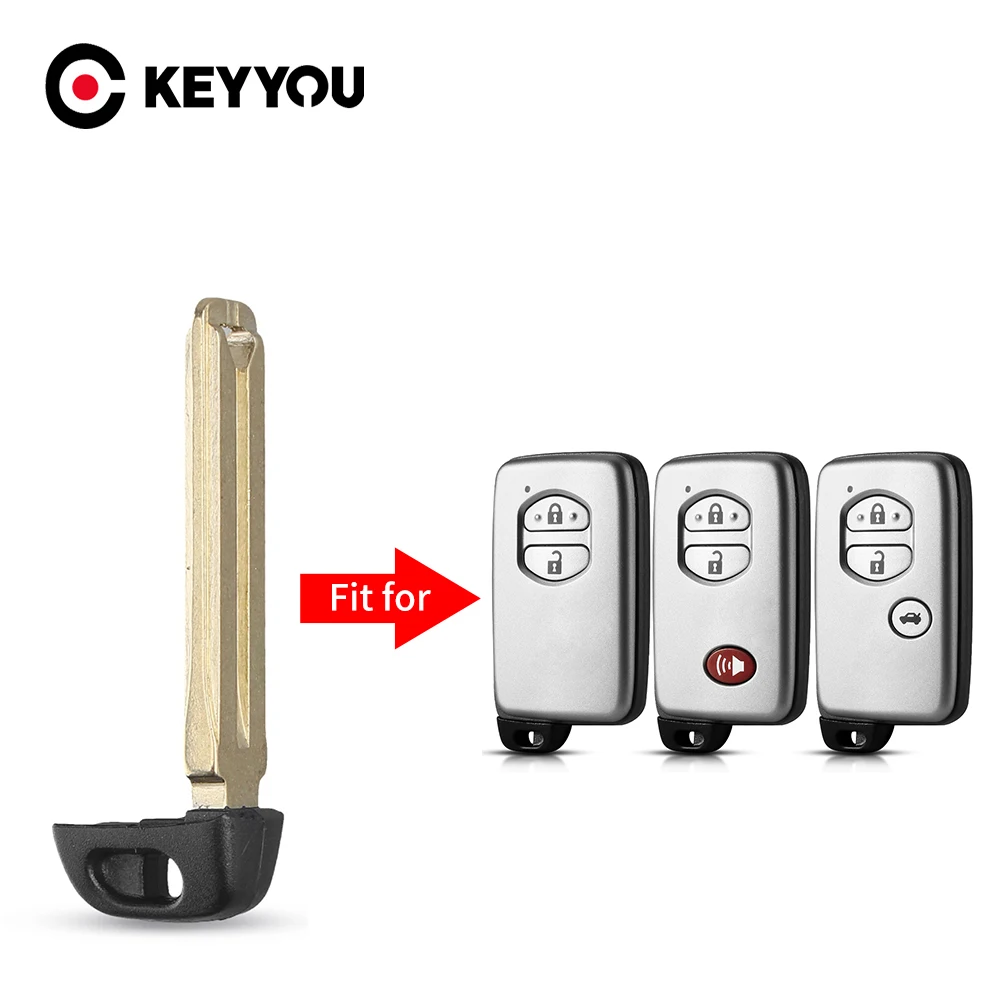 

Незарезанное лезвие KEYYOU, 1 шт., для Toyota Camry Corolla Highlander Prius