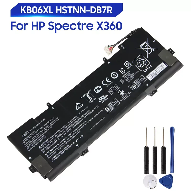 

Replacement Battery For HP Spectre X360 15-B Z6K97EA Z6L01EA Z6K99EA 902401-2C1 KB06XL HSTNN-DB7R Genuine 6860mAh
