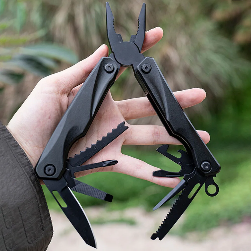 

EDC Alicates Multifunctional Stainless Steel Outdoor Survival Gear Camp Multi Tool Folding Pliers Knife Wire Cutter Hand Tools