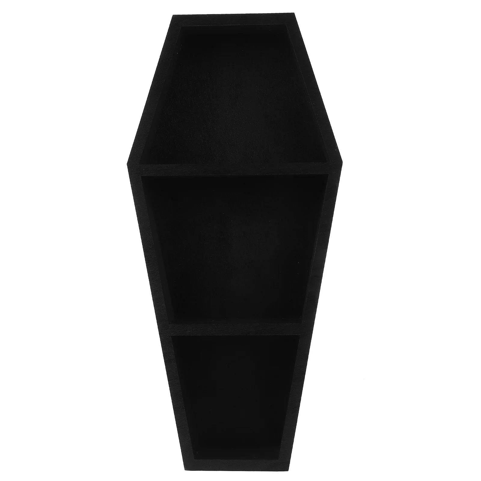 

Coffin Decorations Wall Floating Shelf Display Stand Bookcase Decorative Bookshelf Show Rack Gothic