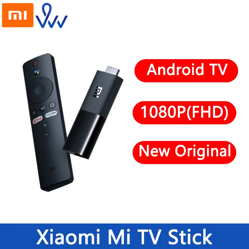 

Новый оригинальный Xiaomi Mi TV Stick глобальная версия FHD Android TV Quad Core HDMI-Совместимый Bluetooth Wifi Google Assistant