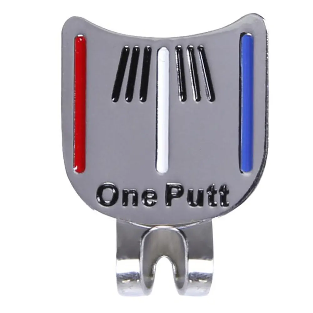 

Marker Metal Magnetic Outdoor Golf Cap Clip Sports Removable Training Accessories Professional Tool Hat Decorated Ball Aiming