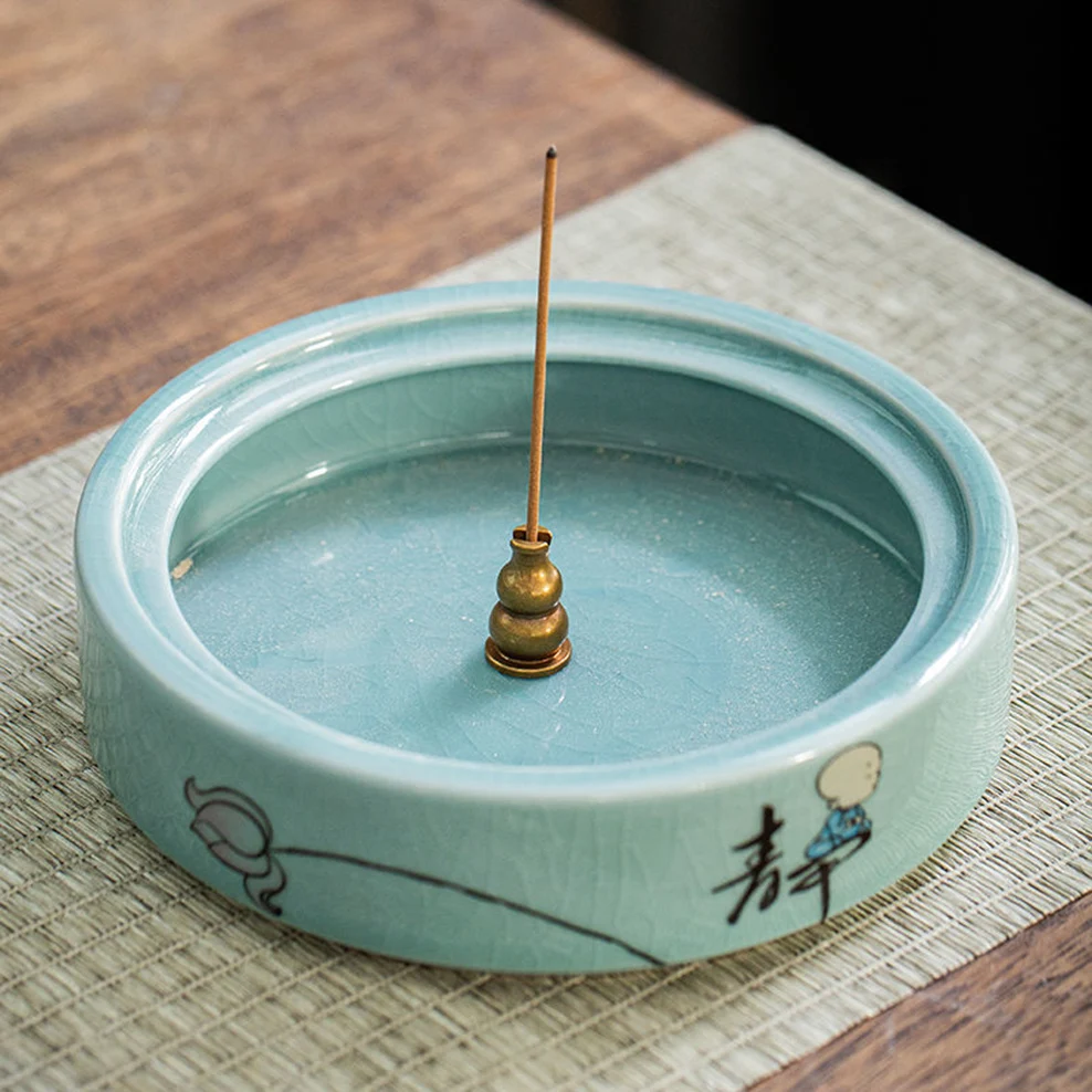 Керамическая катушка для комаров Ge печи курильница благовоний с полым покрытием