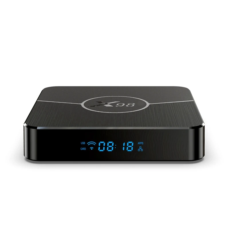 

Приставка Смарт-ТВ X98 Plus, Android 11, Amlogic S905W2, 2 + 16 ГБ, Wi-Fi, 2,4G, 4K, AV1