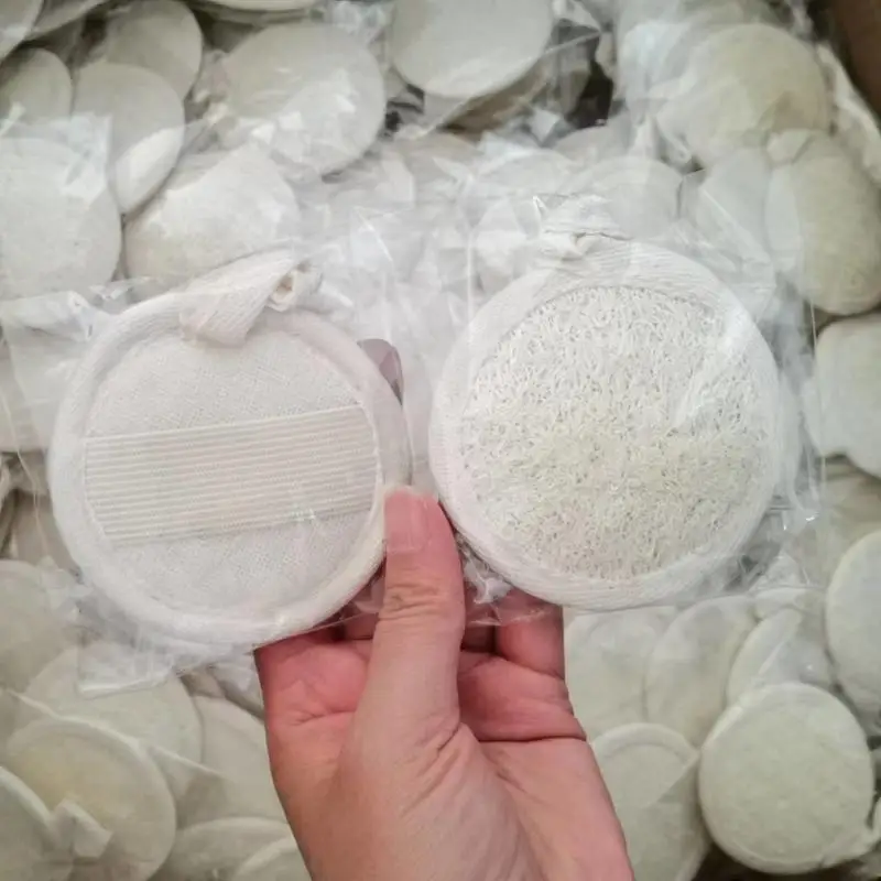 

Отшелушивающий массажер, натуральная губка для чистки люфы, скраб для тела, мягкая губка для душа, инструменты для купания, отшелушивающая щ...