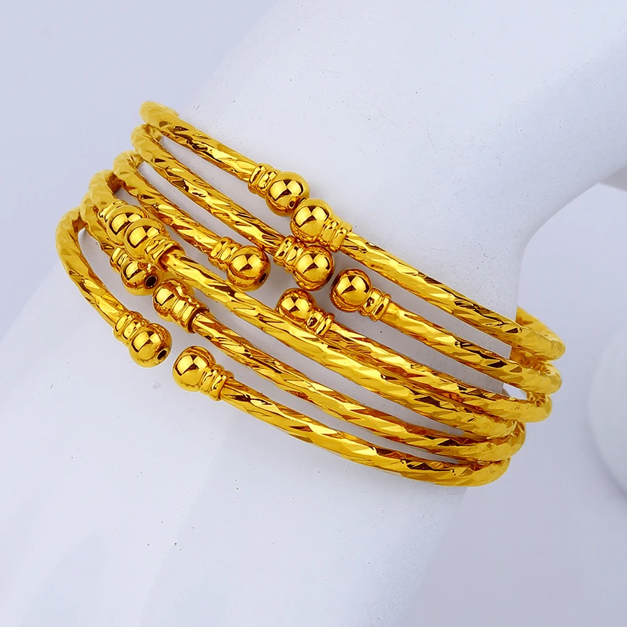 Браслеты Goldlen из металлического сплава для женщин Средний Восток 6 шт./партия