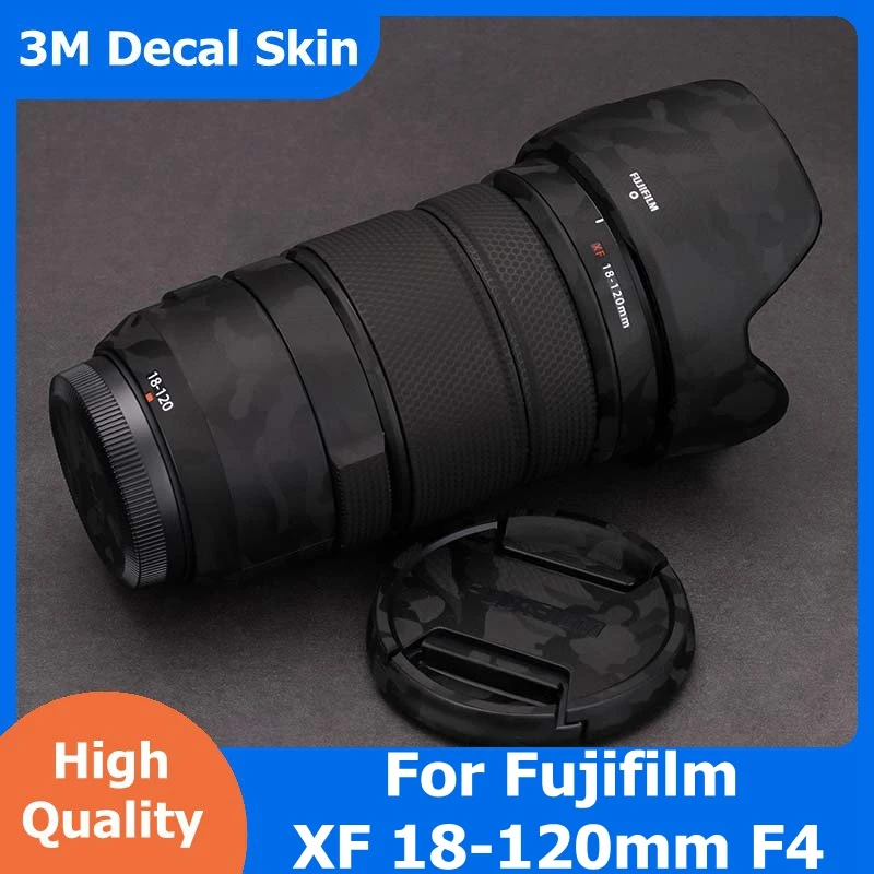 

XF 18-120 Decal Skin Vinyl Wrap Film Lens Body Protective Sticker Coat For FUJI Fujifilm XF 18-120mm F4 LM PZ WR XF18-120
