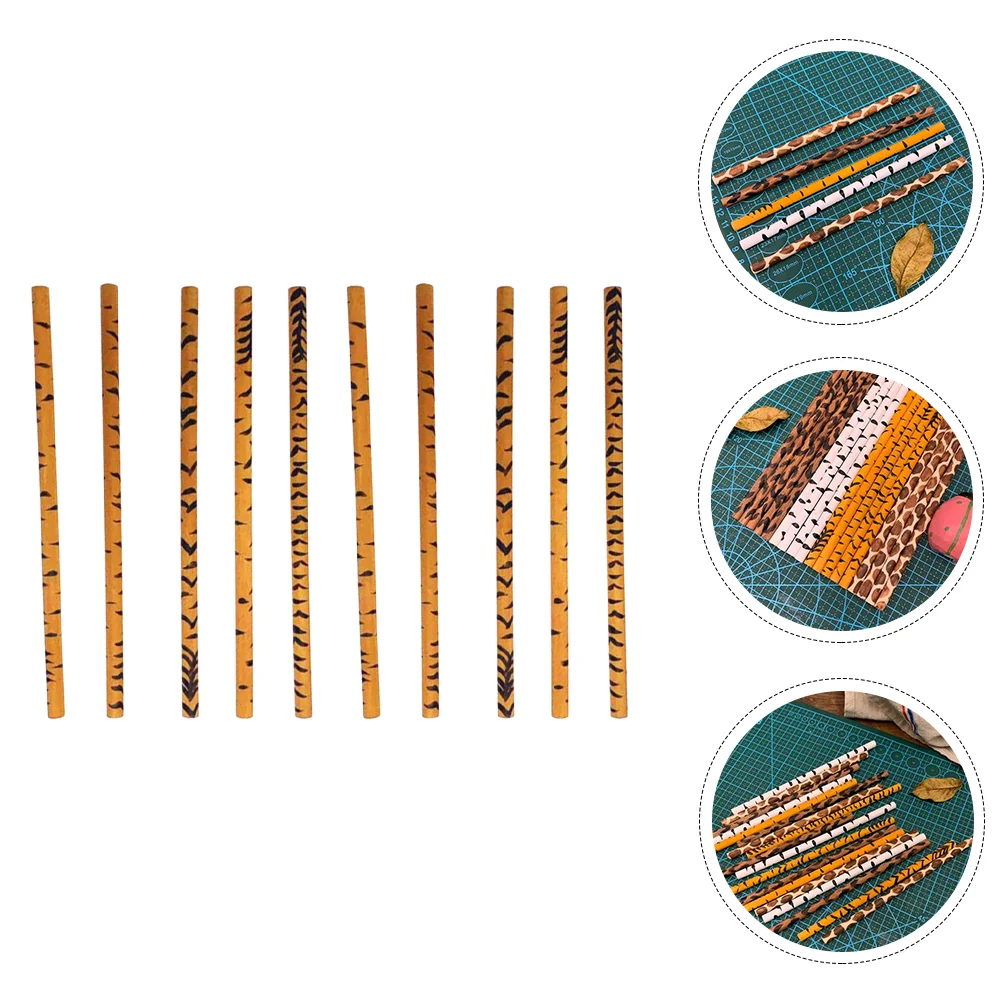 

Animalwood Kids Jungle Party School Student Eraser Favors Wooden Writing Drawing Graphite Kawaii Cartoon Printfun Classroom