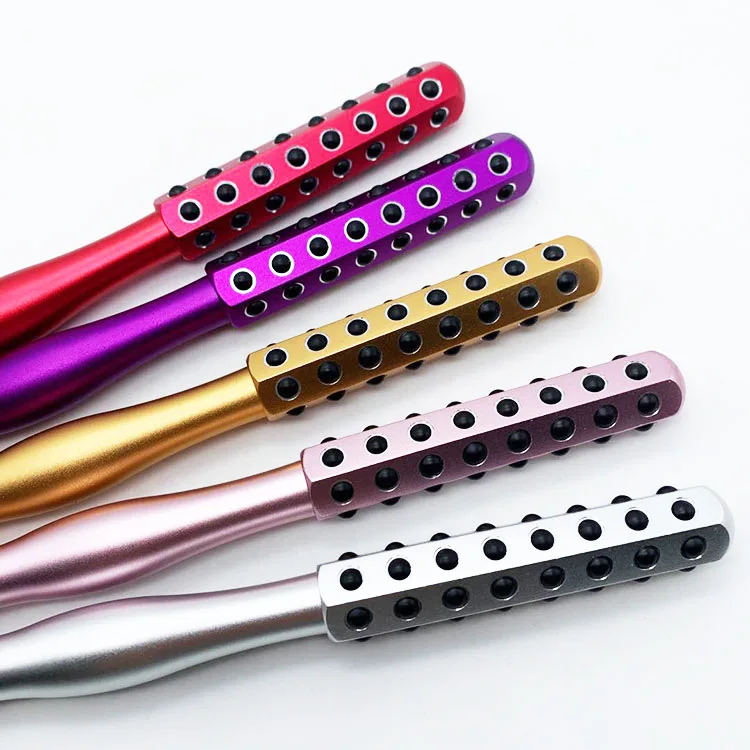 

Новинка, гигиеническая палочка для красоты с германием 48 дюймов, массажная палочка для лица, палочка с перекрестными краями, эксклюзивно дл...