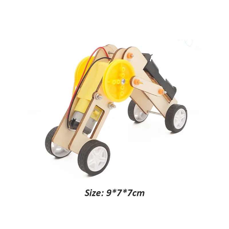 DIY домашний робот-червь научные игрушки детская технология физическая модель