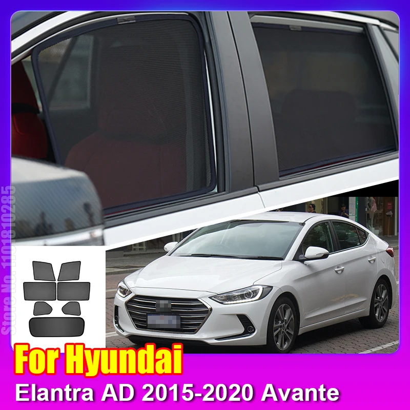 Магнитный солнцезащитный козырек для Hyundai Elantra AD 2015-2020 Avante