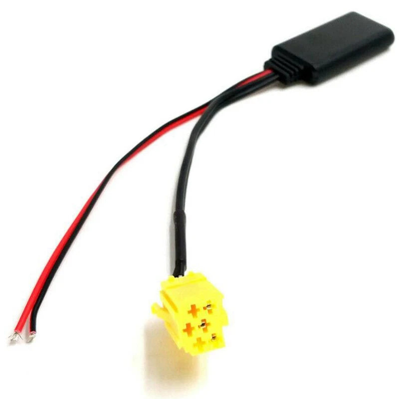 

2X Автомобильный Bluetooth AUX-кабель адаптер для Fiat Punto Grande Alfa Romeo стерео MINI 6Pin Bluetooth модуль адаптер