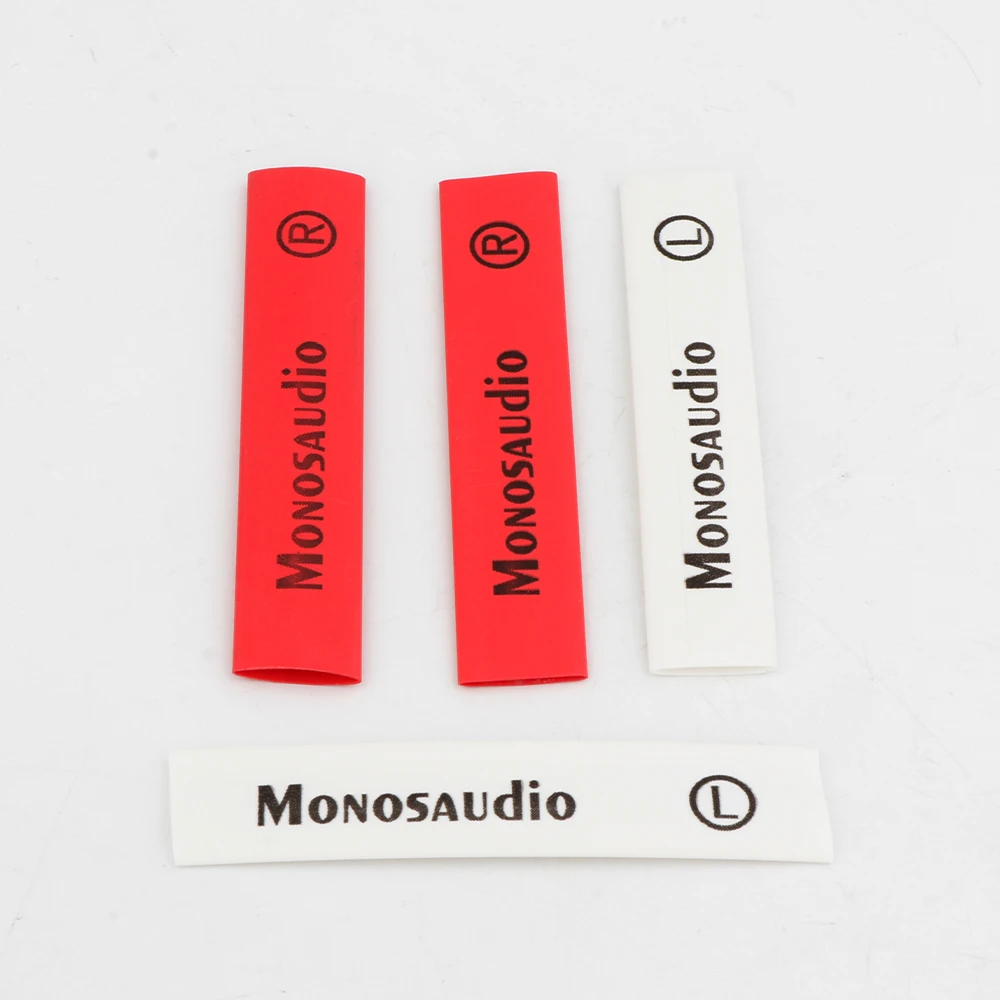 12 шт. термоусадочные трубки monosaudio 8 мм