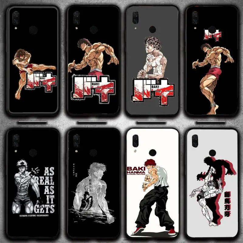 

Baki Hanma Phone Case For Xiaomi Mi 11 10 A2 A2lite A1 9 9SE 8Lite 8explorer F1 Poco M3 X3 Pro Fundas Cove