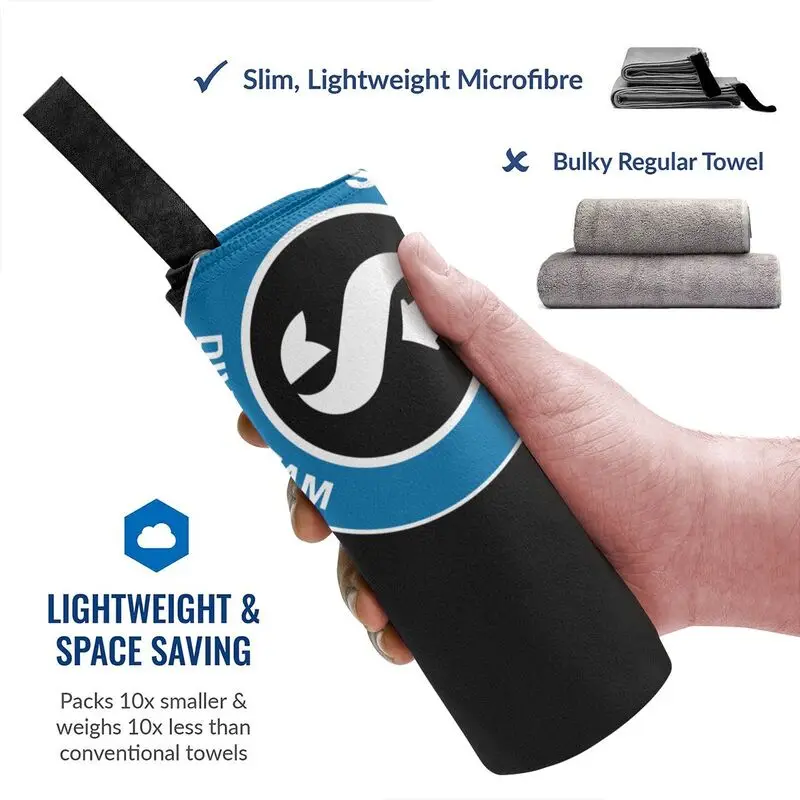 Быстросохнущее мужское полотенце Scubapro для дайвинга мягкое дорожное банное